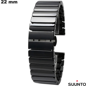 Vendita Braccialetto 22 mm per smartwatch Ceramica Nera Suunto
