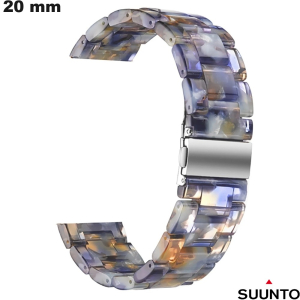 Bracciale Trasparente Resina di orologio 20 mm Suunto economico