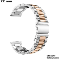Bracciale Argentato Acciaio Inox orologio intelligente 22 economico