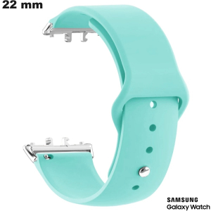 Bracelete de Borracha para smartwatch 22 mm Verde Samsung de qualidade