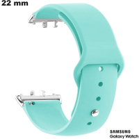 Bracelete de Borracha para smartwatch 22 mm Verde Samsung de qualidade