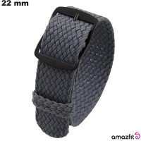 Bracciale Amazfit Nylon 22mm smartwatch Grigio - Spese di Spedizione 3,99€