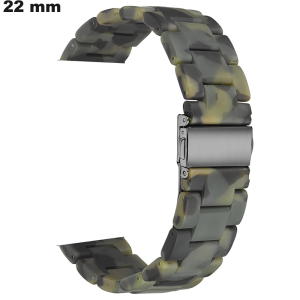 Armband Grün für 22 mm Uhr Resin # Schnelle Lieferung