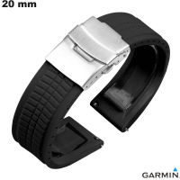 Bracciale 20mm Garmin Silicone Nero per orologio # Consegna Veloce