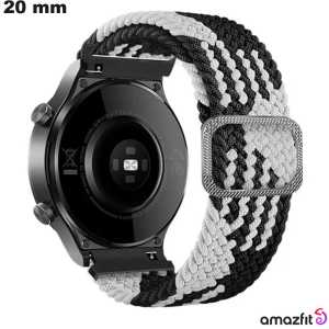 Sale of Amazfit 20mm Black Nylon Smartwatch Bracelet