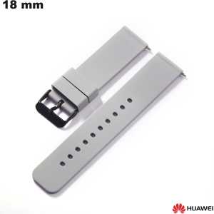Bracciale orologio 18mm Grigio Silicone Huawei - Consegna Veloce