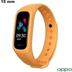 Pulsera de silicona Oppo smartwatch de 15 mm naranja (correa)