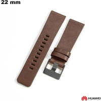 Bracciale smartwatch Huawei in vera pelle 22mm Marrone di qualità