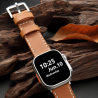 Pulseira de substituição Simili couro 22mm Marrom Fossil ● Frete Grátis a partir de 20€