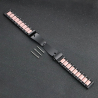Bracelet 22 mm Acier Inoxydable Samsung Noir pour montre pas cher