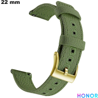 Bracciale Honor smartwatch 22mm Verde Tessuto economico