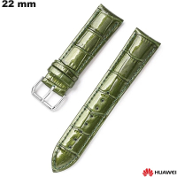 Vendita Bracciale Huawei Verde Pelle Vera 22 mm smartwatch