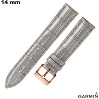 Bracciale Grigio Garmin orologio connesso in Vera Pelle di qualità