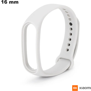 Venda de Pulseira de Silicone 16 mm Esporte Natação Xiaomi Branca Venda de Pulseira de Silicone 16 mm Esporte Natação Xiaomi Branca