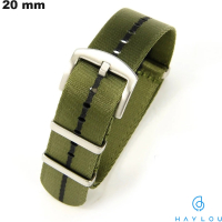 Bracciale 20mm Verde Haylou per orologio Nylon # Spedizione 24h