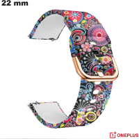 Bracciale orologio intelligente OnePlus 22mm anni '70 Nero di qualità