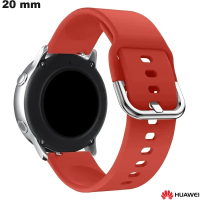 Acquistare Bracciale Huawei Rosso Gomma per orologio connesso 20mm