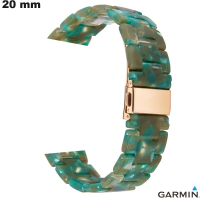 Bracciale Resina orologio 20mm Verde Garmin \ Spedizione in 24h