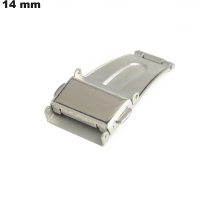 Acheter Attache Acier Inoxydable Argenté  bracelet Déployant 14 mm