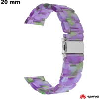 Bracciale Viola 20mm Resina di orologio Huawei # Spedizione Gratuita