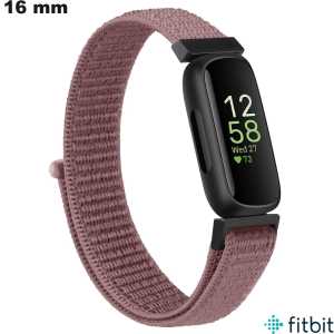 Armband Fußball Violett für Nylon-Uhr FitBit 16mm günstig Armband Fußball Violett für Nylon-Uhr FitBit 16mm günstig