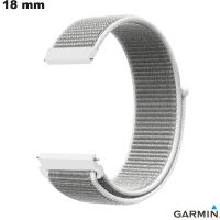 Bracciale Garmin per orologio Bianco Nylon 18 mm Regolabile economico