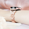 Bracelet de smartwatch Papillon Métal Doré rose Samsung de qualité