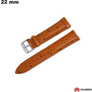 Acheter Bracelet Orange de montre connectée 22mm Cuir Huawei