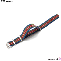 Acquista Bracciale 22mm Multicolore Amazfit per orologio connesso