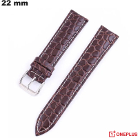 Comprar Pulseira OnePlus Marrom 22mm smartwatch Couro verdadeiro