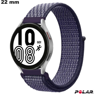 Vendita Bracciale in Nylon per orologio connesso 22mm Viola Polare Vendita Bracciale in Nylon per orologio connesso 22mm Viola Polare