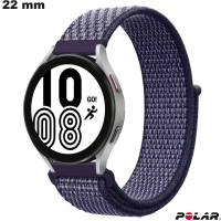 Vendita Bracciale in Nylon per orologio connesso 22mm Viola Polare