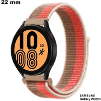 Venda de Bracelete de Relógio Samsung Tecido 22 mm Vermelho ultraleve
