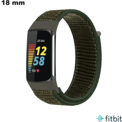 Bracelet Vert Cyclisme montre intelligente FitBit Nylon