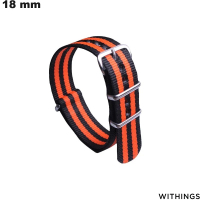 Bracciale 18mm Tissu Noir Withings di orologio / Spedizione Veloce