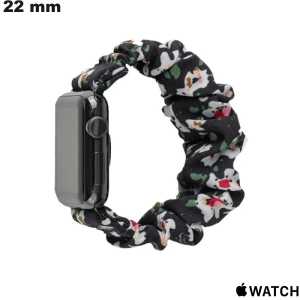 Bracciale 22mm Nero smartwatch Tessuto Apple Watch: Spedizione Veloce