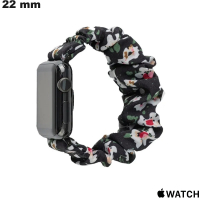 Bracciale 22mm Nero smartwatch Tessuto Apple Watch: Spedizione Veloce
