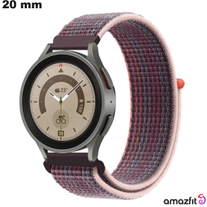 Bracciale in nylon Amazfit per smart watch 20mm viola economico