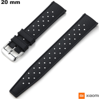 Bracciale 20 mm Xiaomi Orologio connesso Robusto Nero di qualità