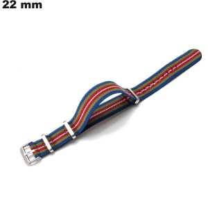 Armband 22 mm Multicolor Uhr Stoff ● Versandkosten 3,99€ Armband 22 mm Multicolor Uhr Stoff ● Versandkosten 3,99€