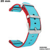 Pulsera de 20 mm Azul Nylon para reloj Samsung: Envío Rápido