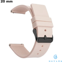 Venda de Pulseira 20mm Rosa Haylou Sport Badminton Silicone