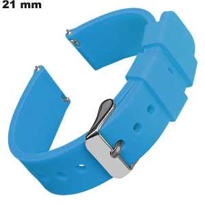 Verkoop Hypoallergene Siliconen Horlogeband 21 mm Verkoop Hypoallergene Siliconen Horlogeband 21 mm