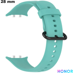 28mm Green Rubber Honor Smartwatch Bracelet
