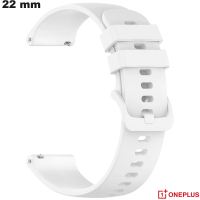Bracelet smartwatch Blanc 22mm OnePlus Silicone