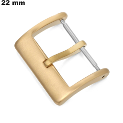 Boucle Ardillon armband Goud 22 mm RVS