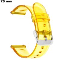 Armband Transparant 20 mm horloge Plastic \ Verzending 24u