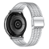 Bracciale per orologio in acciaio inox argentato di qualità per Samsung