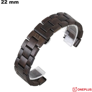 Vendita Bracciale per Orologio Connesso Legno Nero OnePlus 22mm