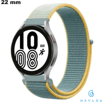 Venda de Bracelete de Relógio Conectado Haylou 22mm Tecido Azul